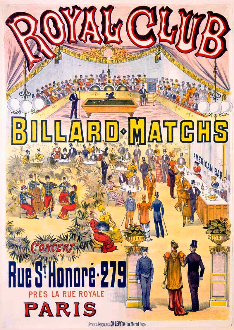 Royal Club – Billiard Matches Poster 0000-5249