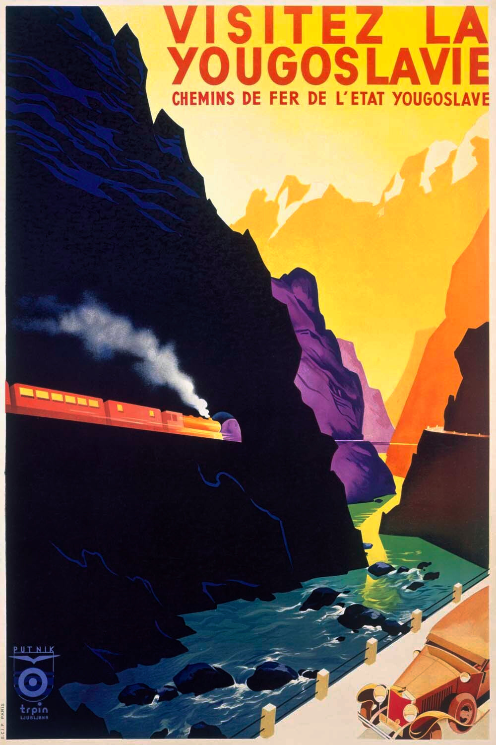 Visit Yugoslavia by Railway 0000-5396