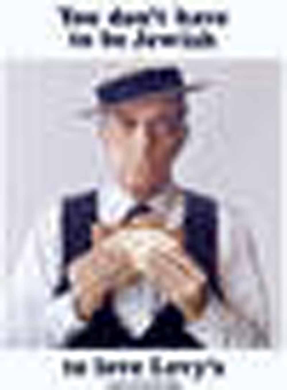 Buster Keaton Levy Jewish Rye Poster 0000-5681