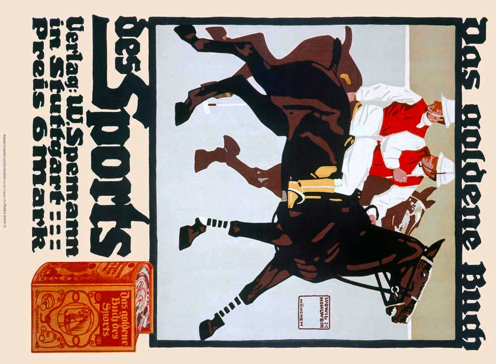 Golden Book of Sports, Horse Polo 0000-6064
