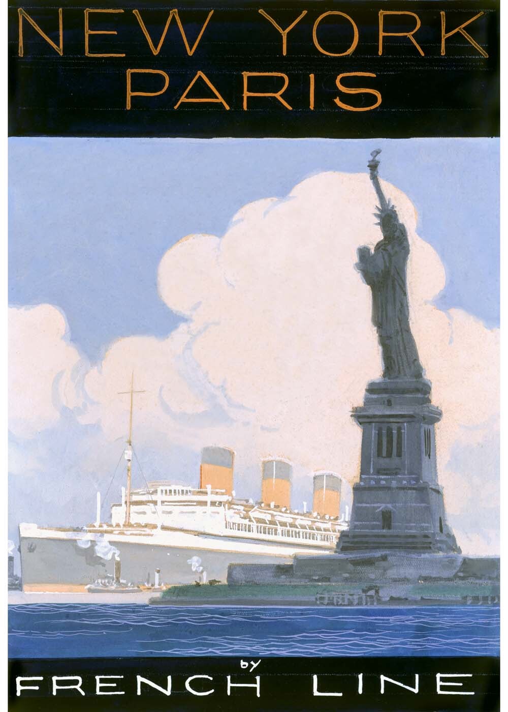 French Line, New York to Paris 0000-6498