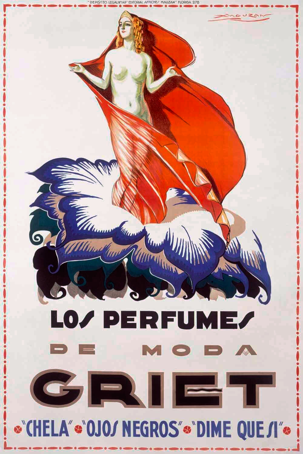 Griet Fashion Perfume Cosmetics Poster 0000-8108