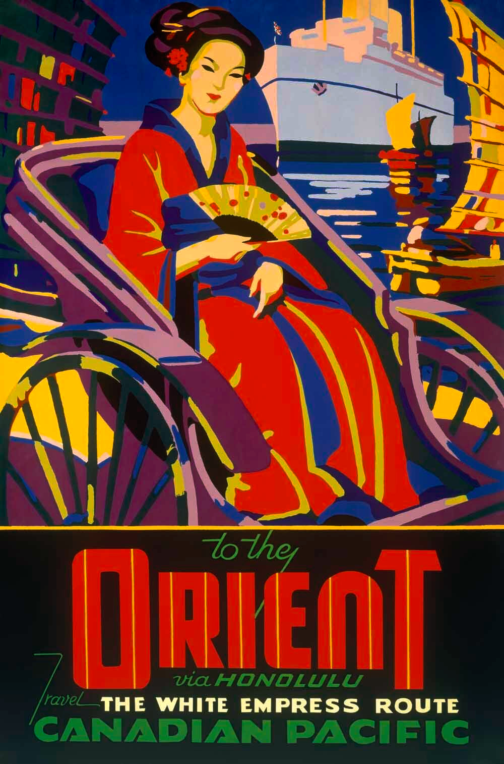 Canadian Pacific Orient Line Poster 0000-8573