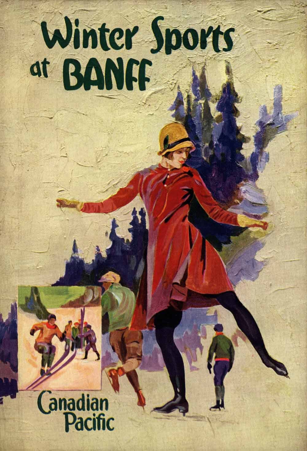 Canadian Pacific Banff Winter Poster 0000-8769