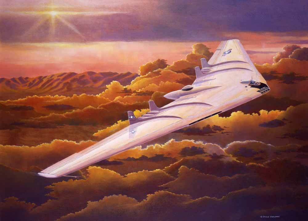 Northrup B49 Flying Wing 0000-8936