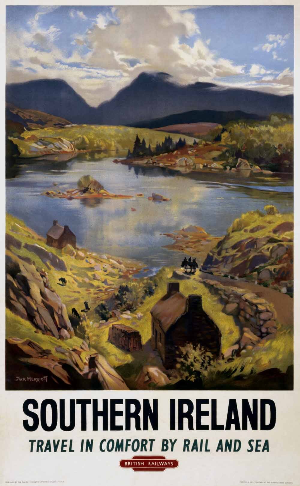 Southern Ireland BR (WR) poster, 1948-1965. 0001-3088