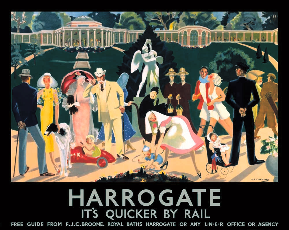 Harrogate, LNER poster, 1934. 0001-3162