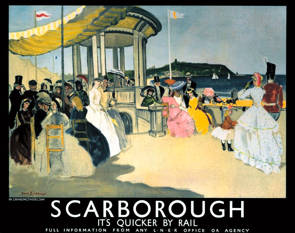 Scarborough, LNER poster, 1935. 0001-3170