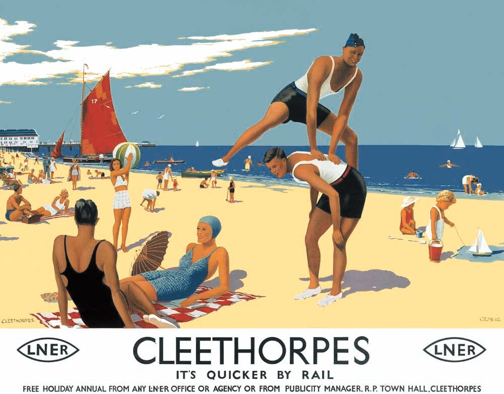 ‘Cleethorpes: It’s Quicker by Rail’ 0001-3215