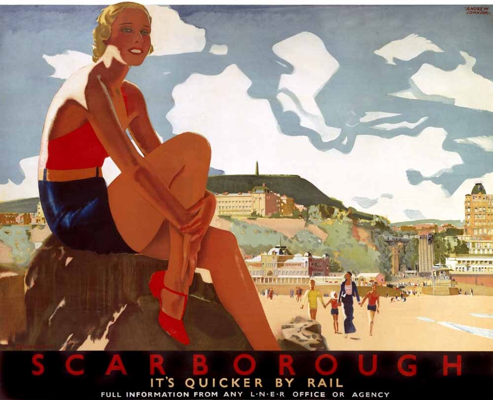 Scarborough: It’s Quicker by Rail 0001-3240