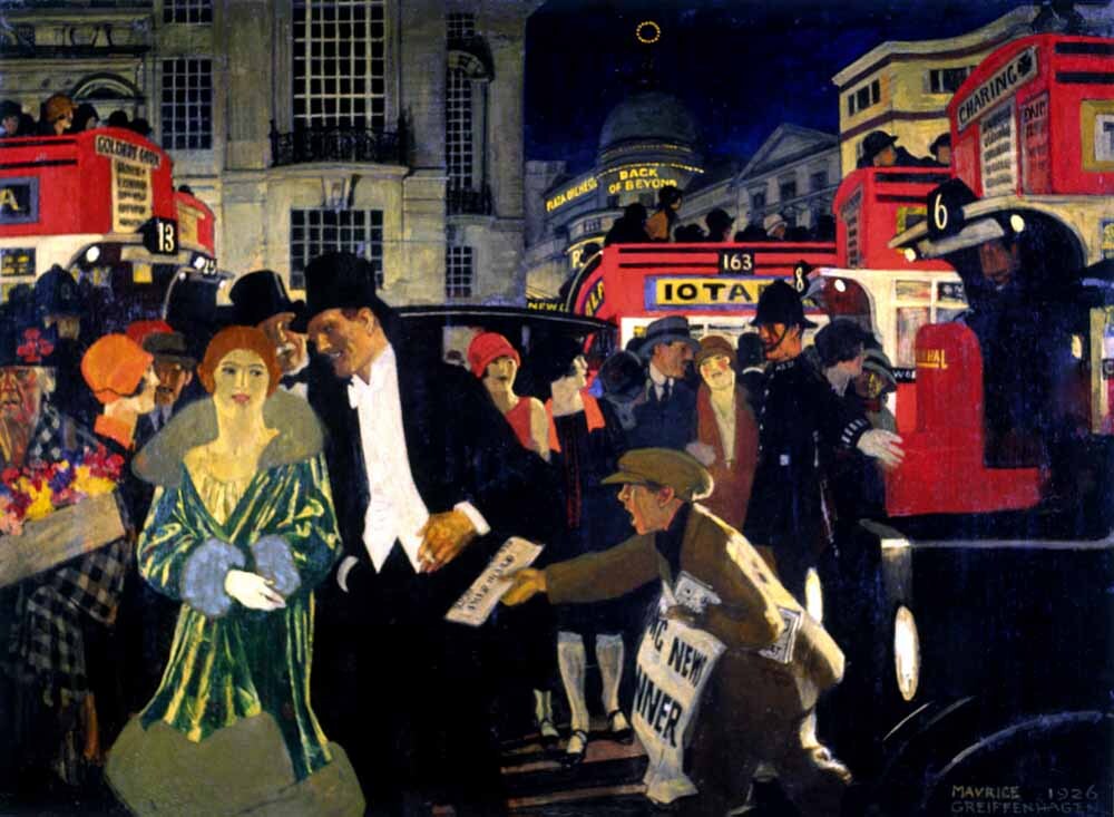 Piccadilly, London, 1926. 0001-3275