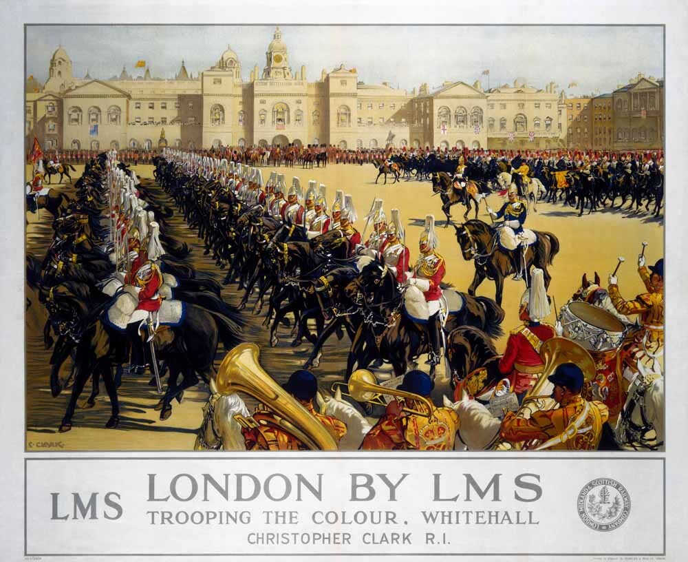 London by LMS - Trooping the Colour, Whitehall 0001-3333