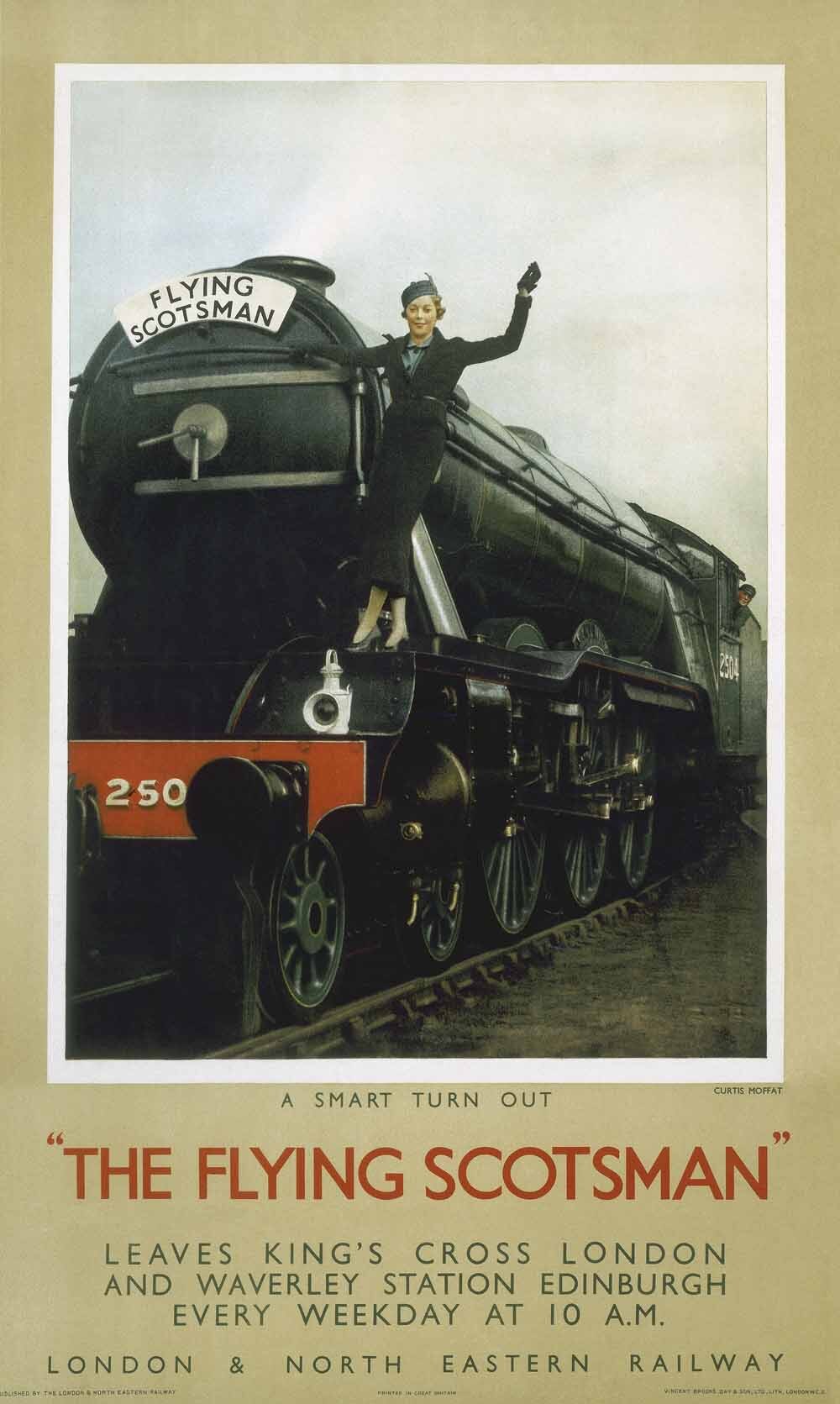 The Flying Scotsman, LNER poster, c 1935. 0001-3396