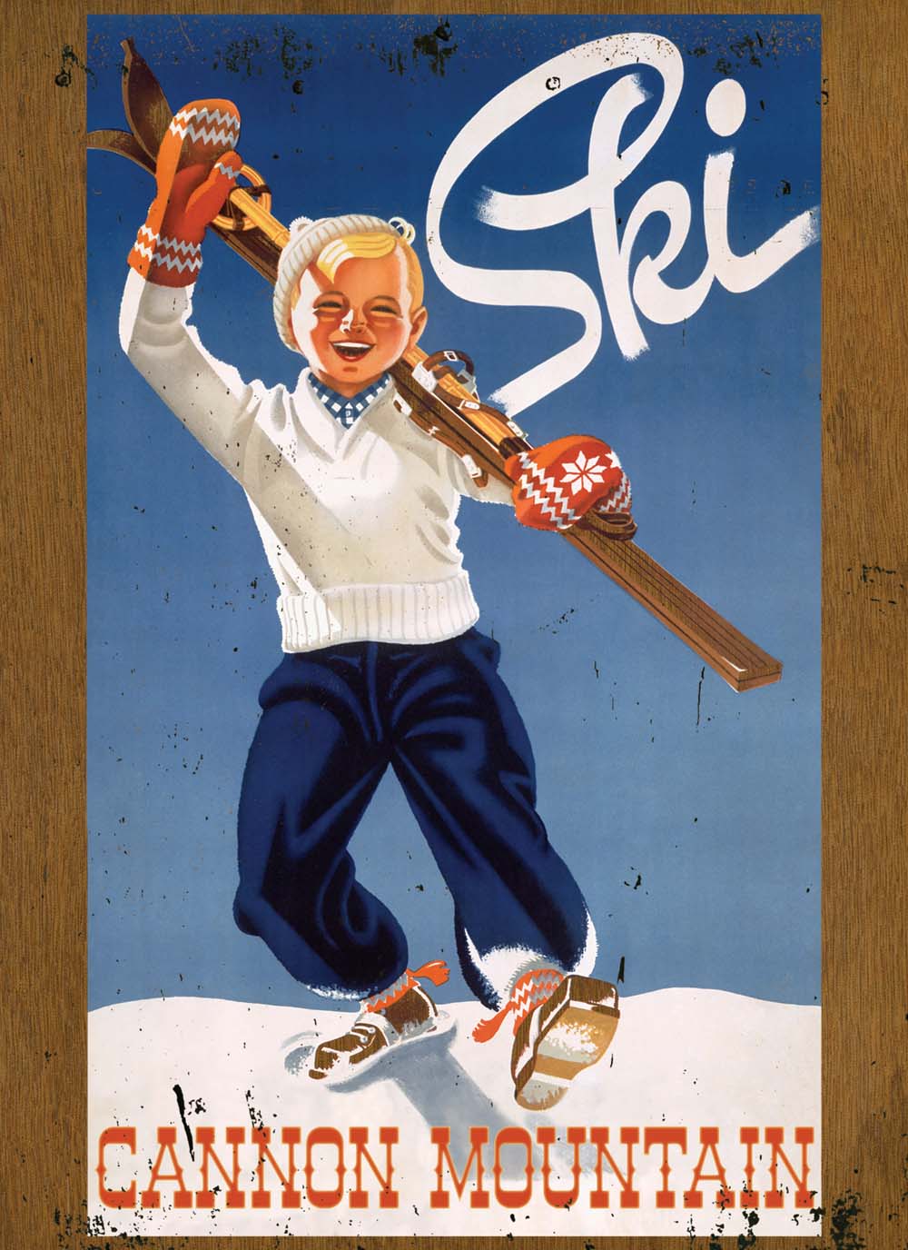 Vintage Ski Youth Customizable 0003-1705