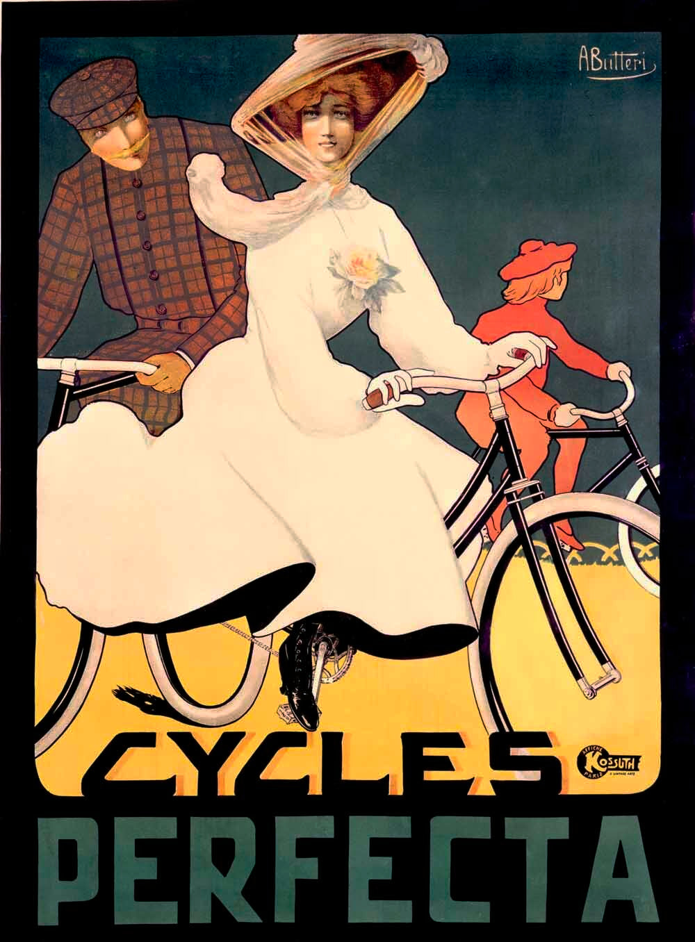 Bicycles Perfecta Poster 0000-0061