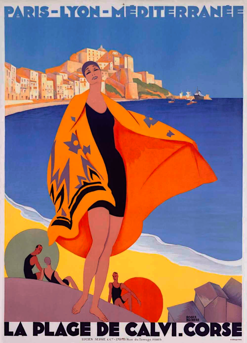 French Riviera Beach La Plage de Calvi 0000-0152