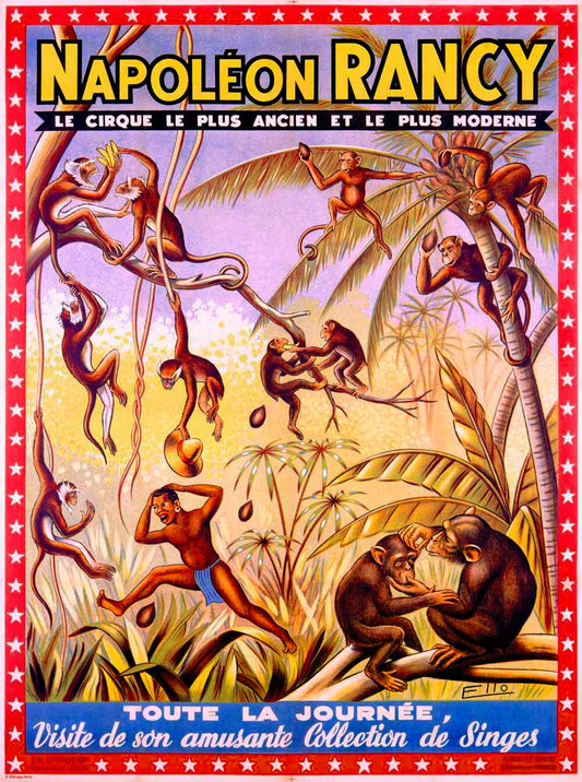 Napoleon Rancy Monkey Circus 0000-0318