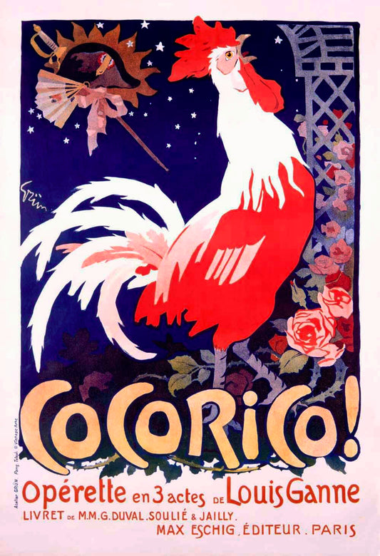 Red Rooster Cocorico Opera 0000-0329