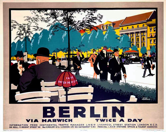 LNER Railway Berlin Travel Poster 0000-0555