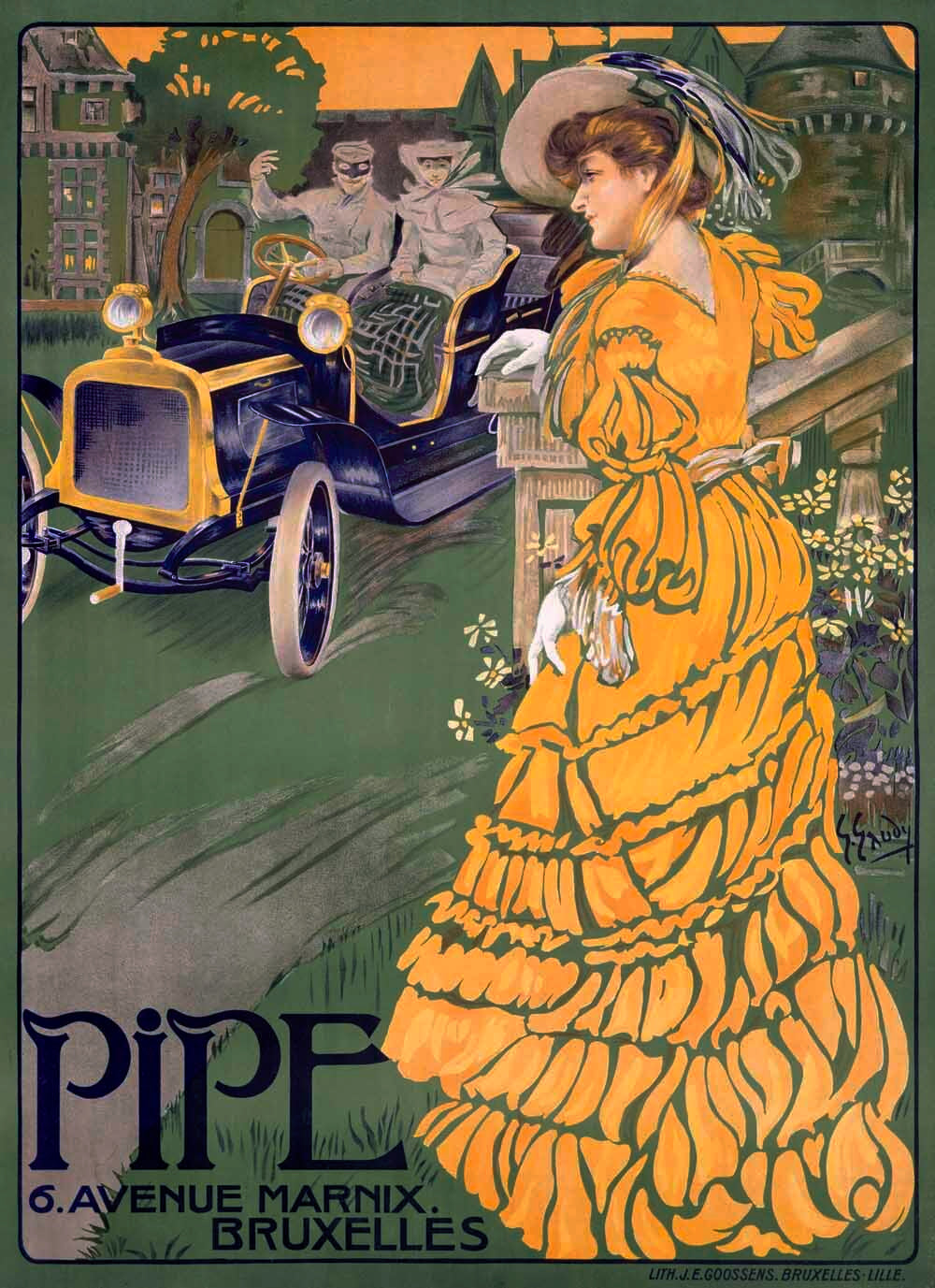 Pipe Automobile Company Poster 0000-0590