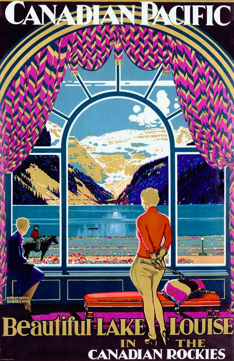 Canadian Pacific Lake Louise Poster 0000-0683