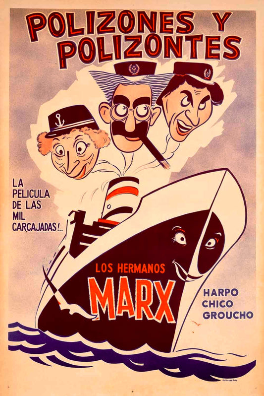Marx Bros. Polizones Y Polizones 0000-0689