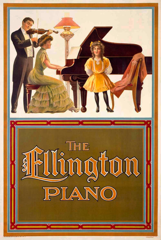 Ellington Keyboard Piano Poster 0000-0765