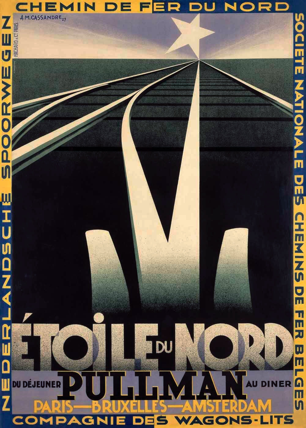 Etoile du Nord Railway Poster 0000-0778