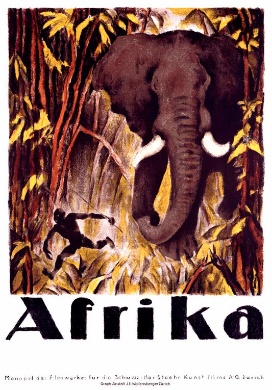 Afrika Safari Travel Poster 0000-0789