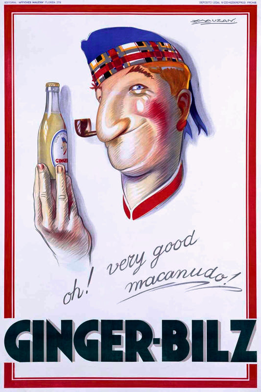Bilz Scotish Ginger Ale Poster 0000-0867