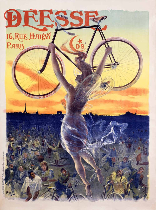 Deesse Bicycle Poster 0000-0883