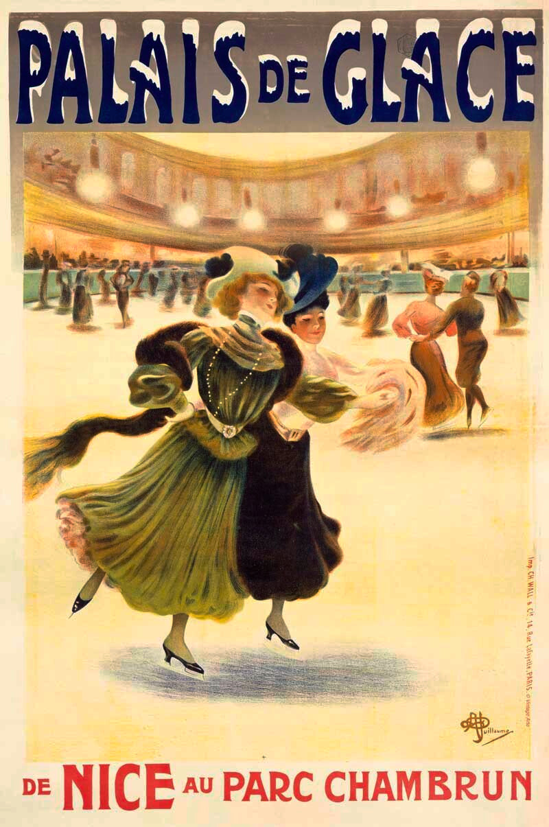 Palais de Glace Ice Skating Rink Poster 0000-0902