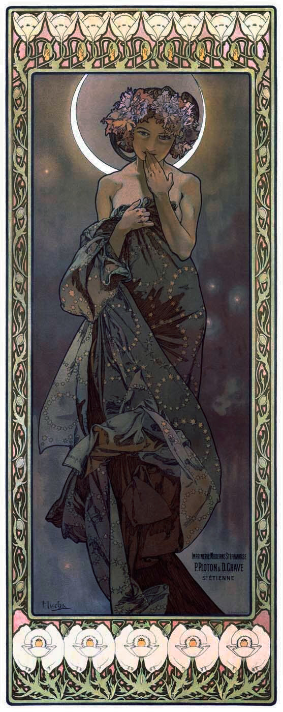 Mucha Nouveau Moonlight 0000-0919