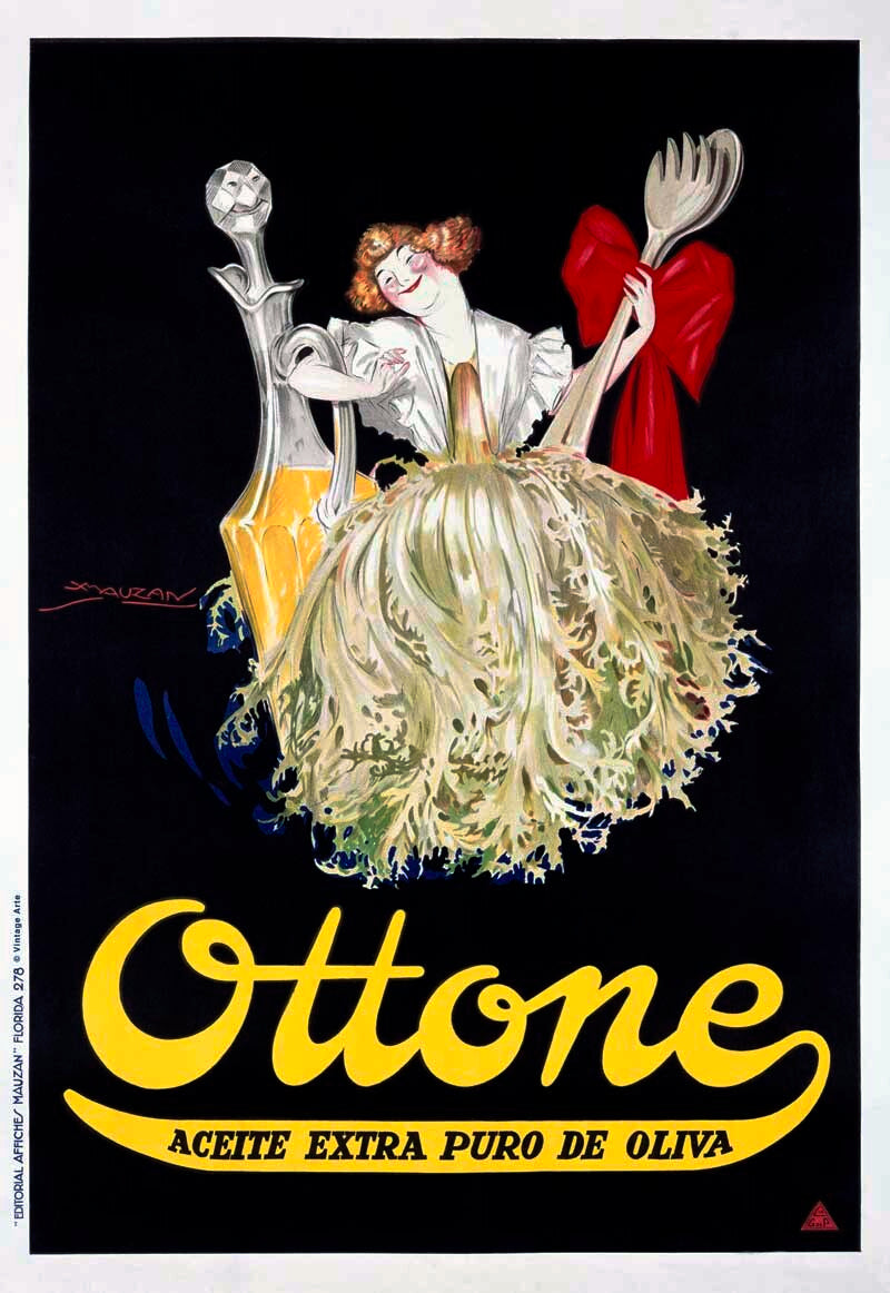 Argentina Olive Oil Ottone Poster 0000-0998
