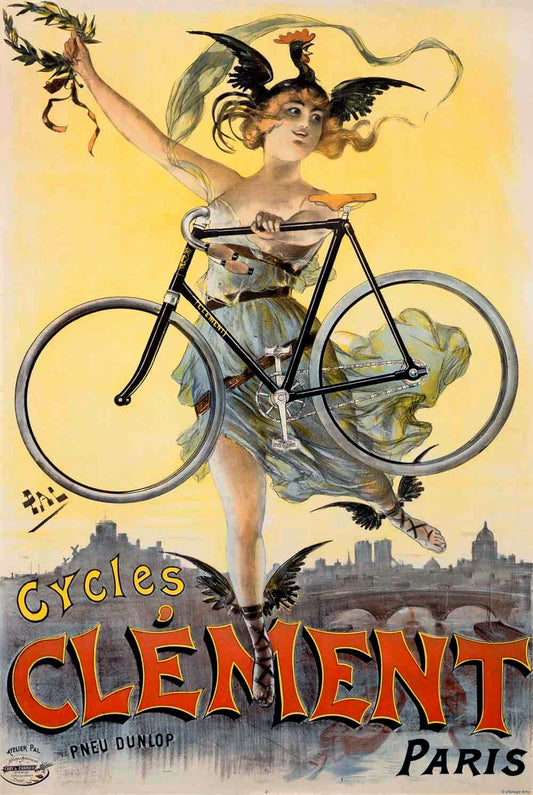 French Biycles Clement Poster 0000-1018