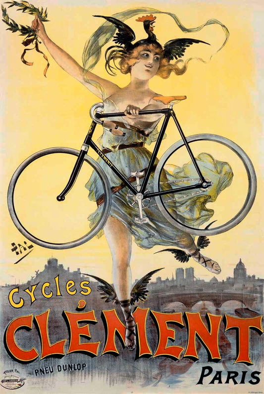 French Biycles Clement Poster 0000-1018