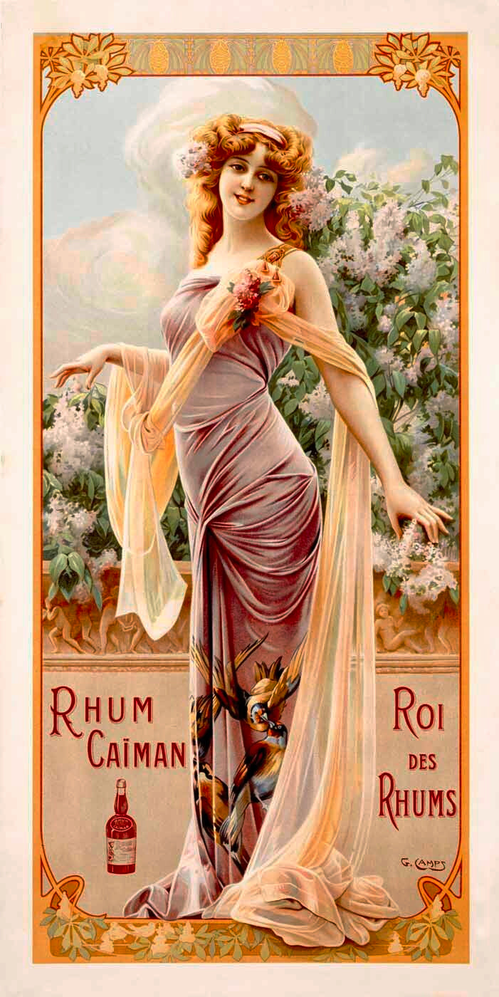 Gasper Camps Rhum Caiman Poster 0000-1083