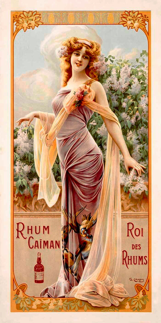 Gasper Camps Rhum Caiman Poster 0000-1083