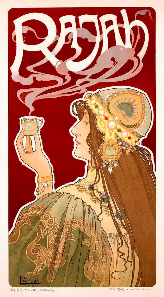 Rajah Coffe and Tea Poster 0000-1125