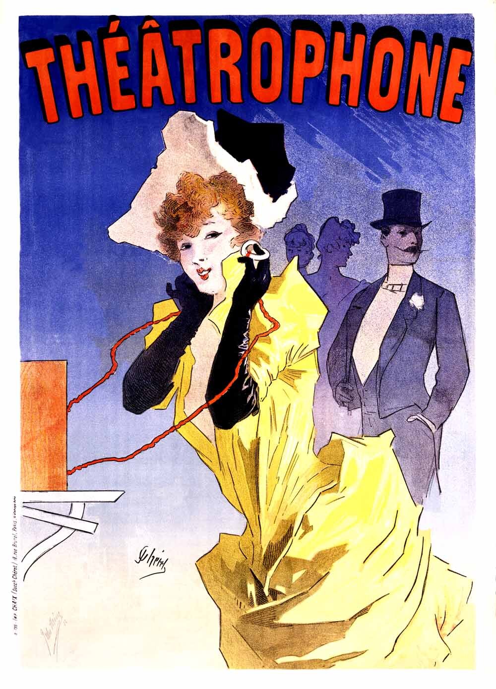 Theater Telephone Poster 0000-1233