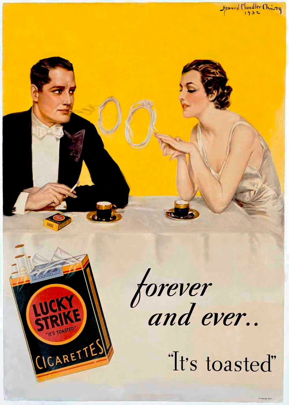 Lucky Strike Cigarette Poster 0000-1278