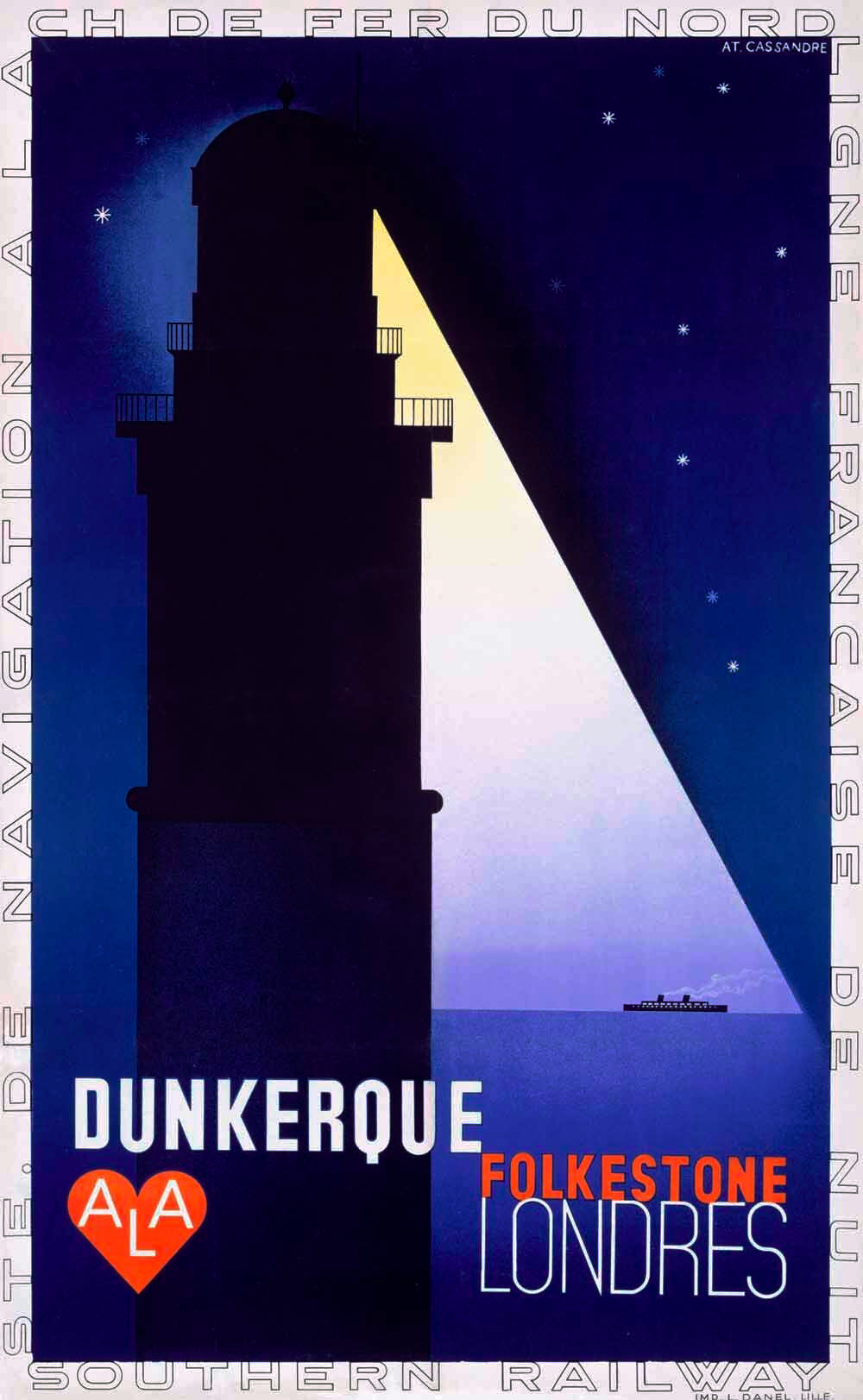 Dunkerque Londres Lighthouse 0000-1386