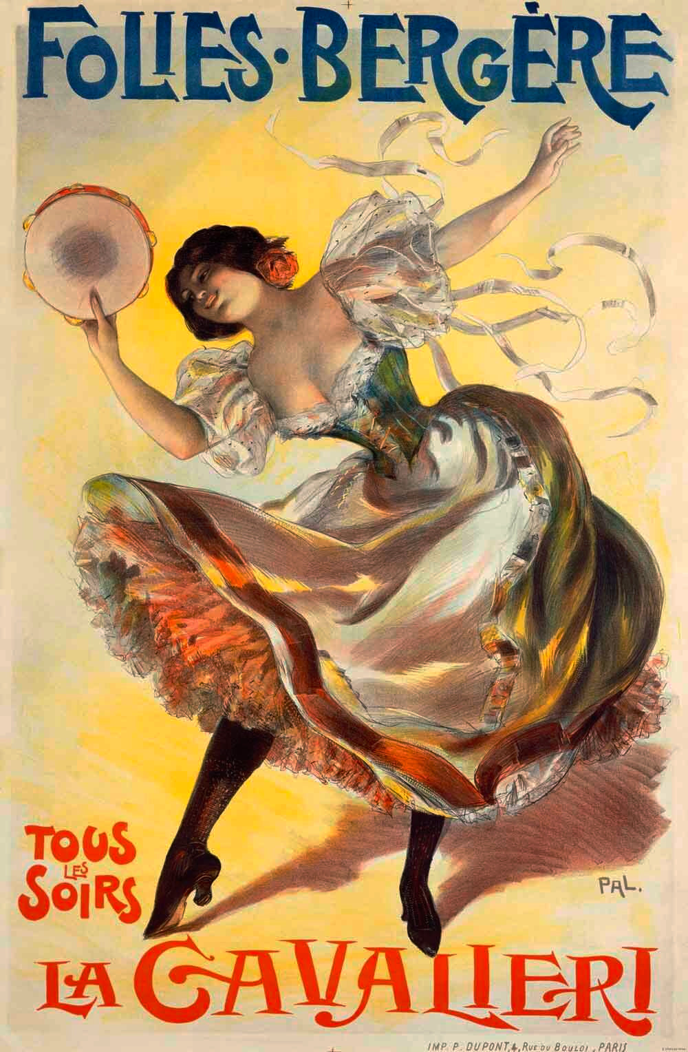 Folies Bergere La Cavalieri Poster 0000-1413