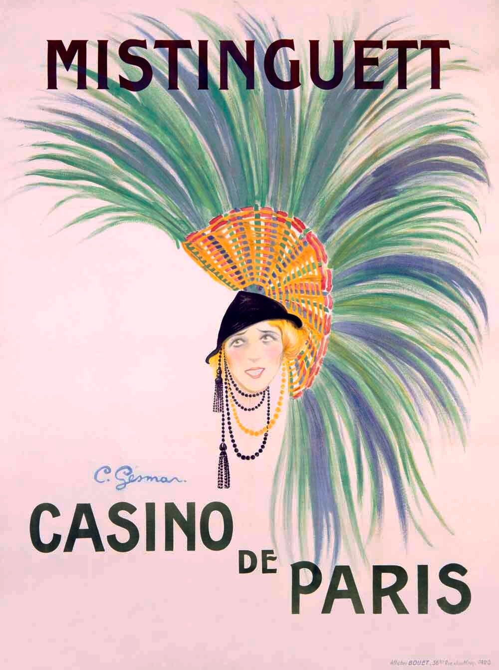 Mistinguett Casino de Paris Poster 0000-1437