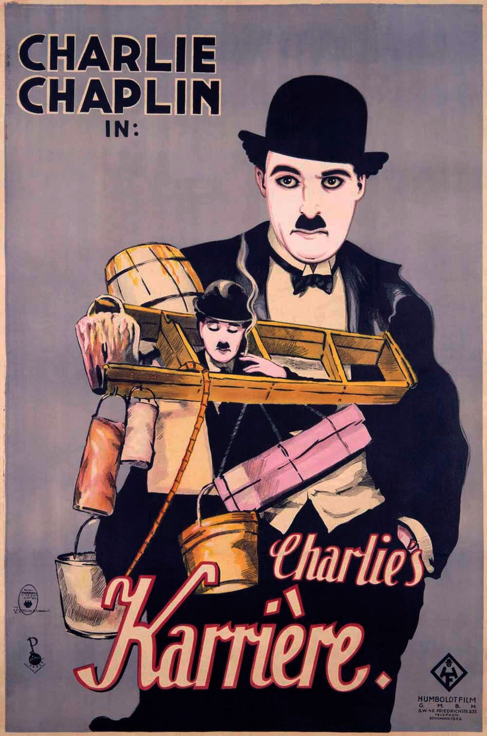 Charlie Chaplin in Charlie's Karriere 0000-1457