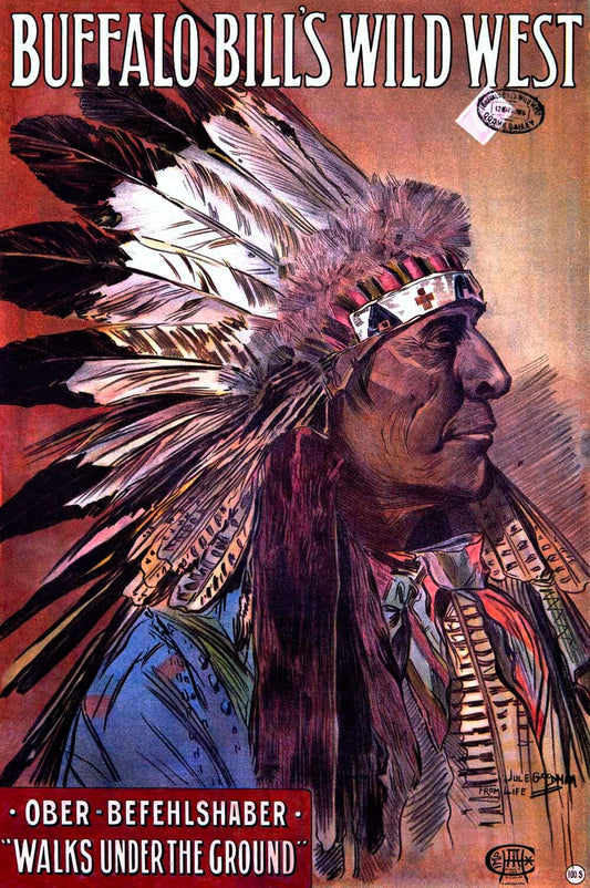 Buffalo Bill Wild West Indian Poster 0000-1475