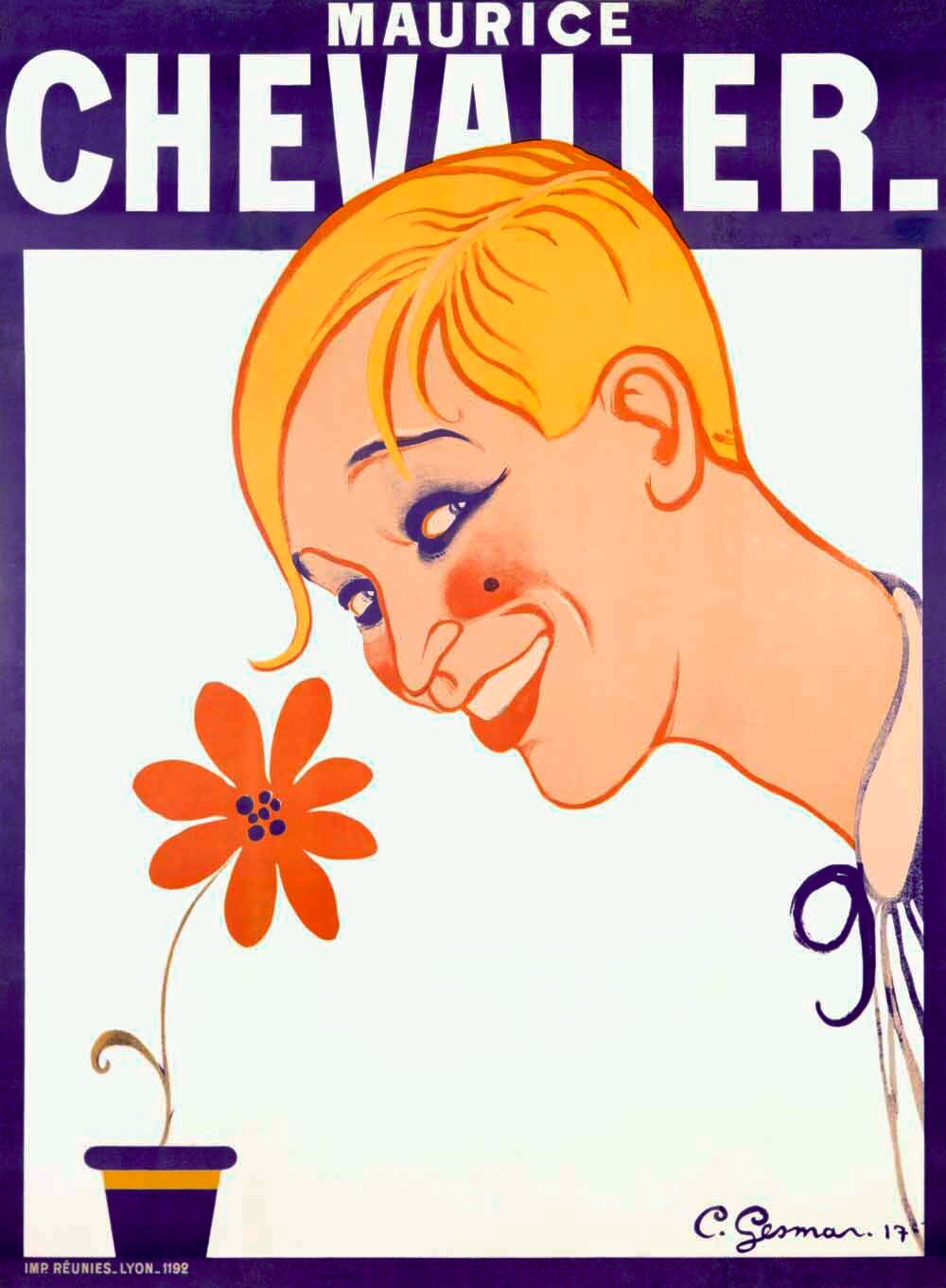 Maurice Chevalier Theater Poster 0000-1504