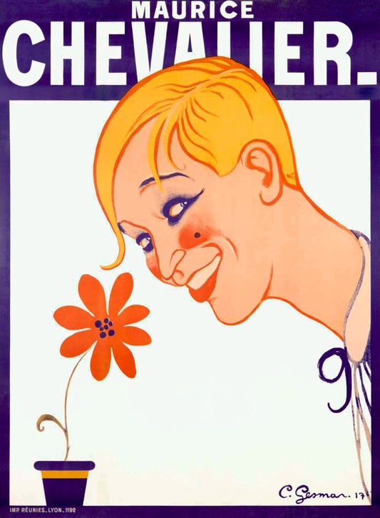 Maurice Chevalier Theater Poster 0000-1504