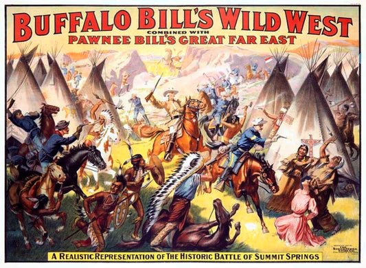 Buffalo Bill Summit Springs Battle Poster 0000-1552