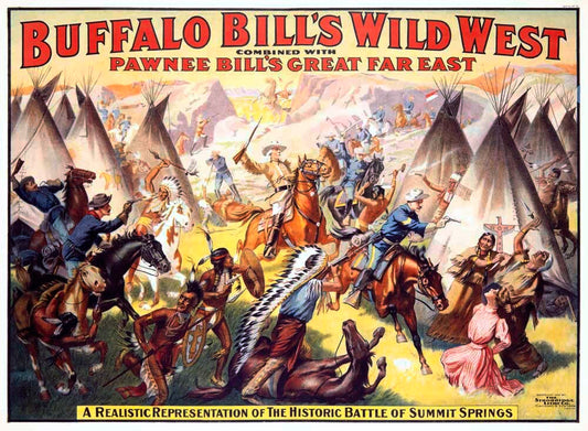 Buffalo Bill Summit Springs Battle Poster 0000-1552